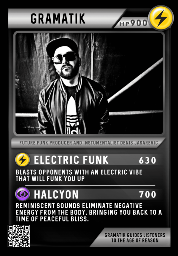 Gramatik Festicards Trading Card