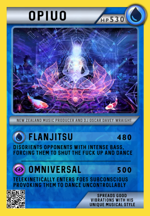 Opiuo Festicards Trading Card