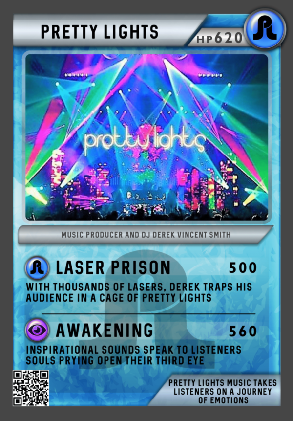 Pretty Lights Festicards Trading Card