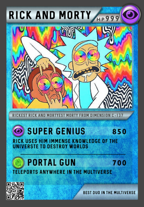 Rick And Morty Festicards Trading Card