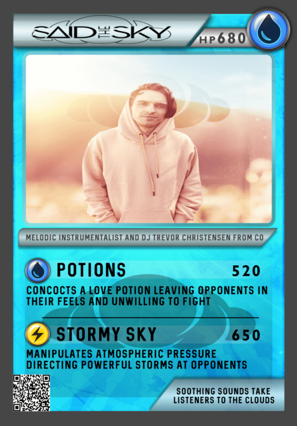 Said The Sky Festicards Trading Card