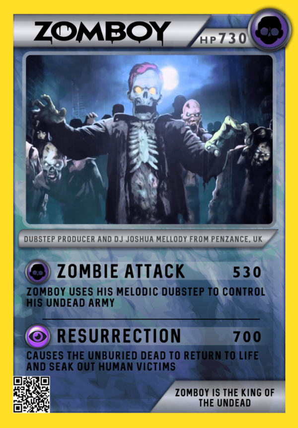 Zomboy Festicards Trading Card