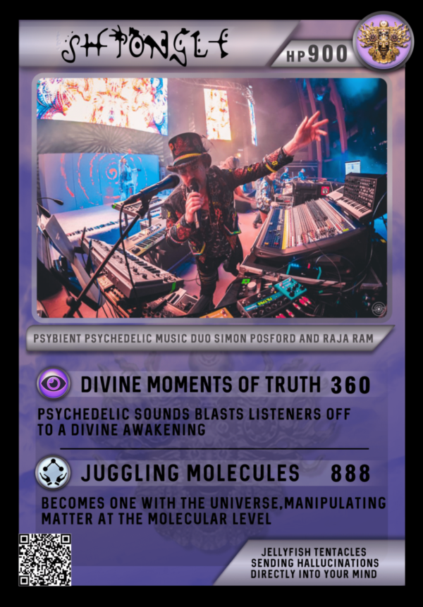 Shpongle Festicards Trading Card