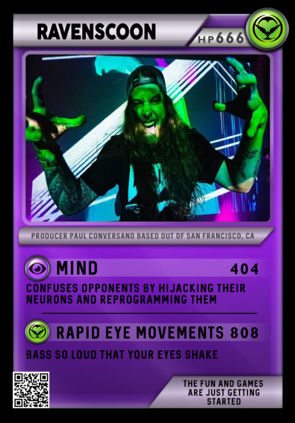 Ravenscoon Festicards Trading Card