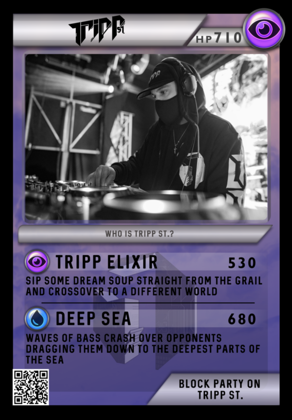 Tripp Festicards Trading Card