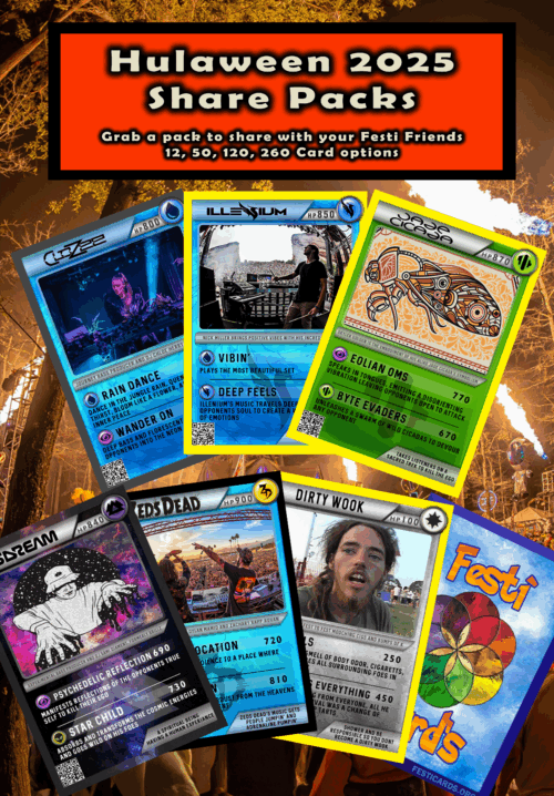 Hulaween 2025 Share Packs