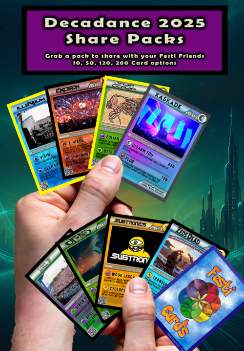 Share Packs – FestiCards