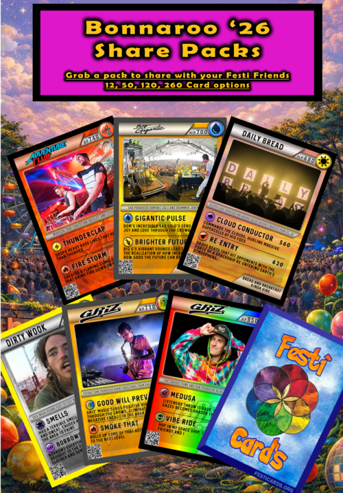Bonnaroo 2026 Share Packs