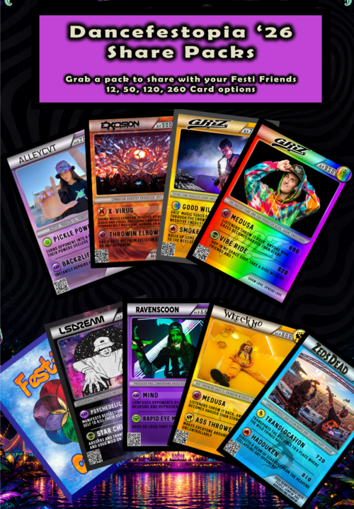 Dancefestopia 2026 Share Packs
