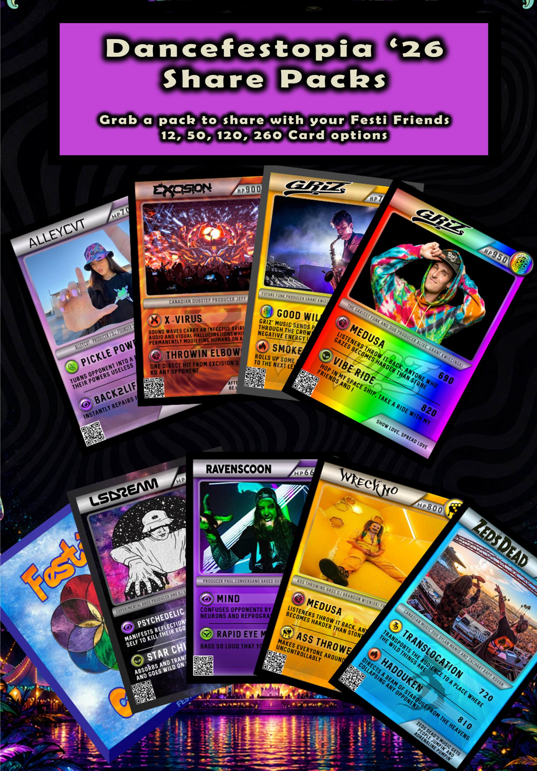 Dancefestopia 2026 Share Packs